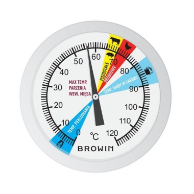 Termometras 0,8 kg slėginei kumpio viryklei, 0–120 ° C