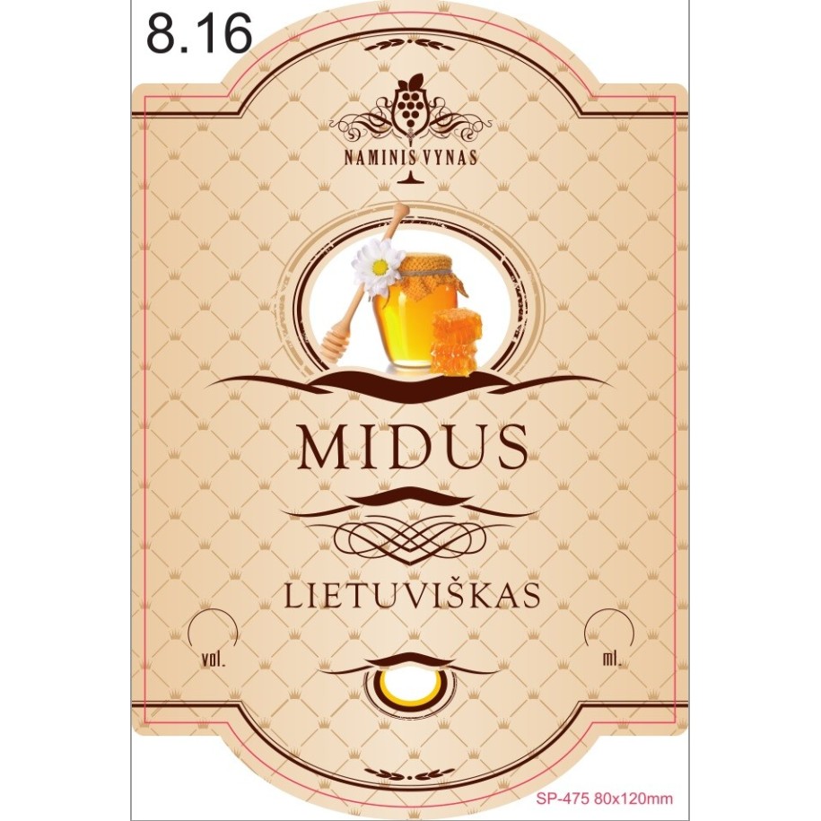 Etiketė KREMINĖ Midus