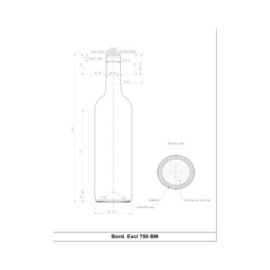 PALETĖ - Bordo 0,75L (antic OLIVE)