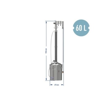 60L Modulinis distiliatorius CONVEX PERUN XXL