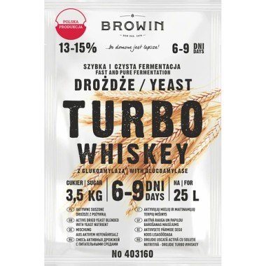 Spiritinės TURBO WHISKEY mielės