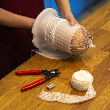 Mėsos tinklelis (220 ° C) plotis 15 cm - 5 m