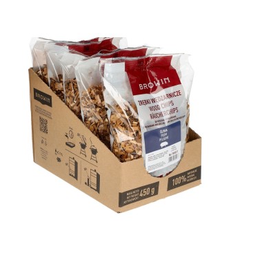 Slyvos medienos drožlės rūkymui/kepimui 450g