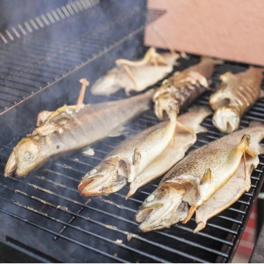 Obels/Bukmedžio medienos drožlės vištienos rūkymui/kepimui 450g