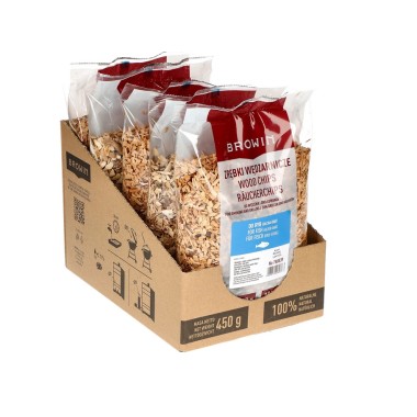 Ąžuolo/Alksnio medienos drožlės žuvies rūkymui/kepimui 450g