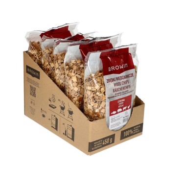 Vyšnios medienos drožlės rūkymui/kepimui 450g