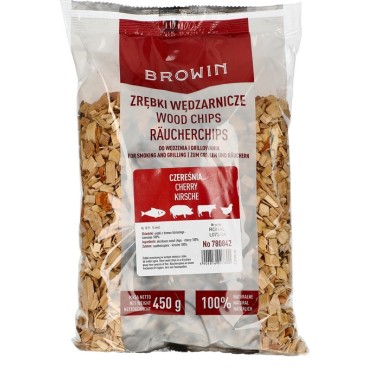 Vyšnios medienos drožlės rūkymui/kepimui 450g