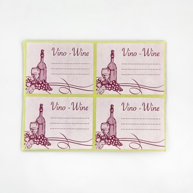 Etiketė VINO - WINE
