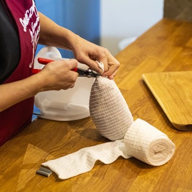 Baltas tinklelis KOJINĖ mėsai Ø18 cm – 50 m