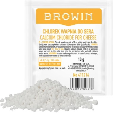 10 g BROWIN Kalcio chloridas