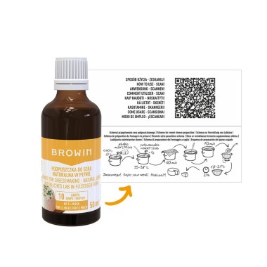 RENNET veršelių (šliužo) fermentas 50ml.
