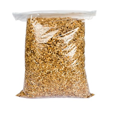 NATŪRALIOS ALKSNIO ir BUKO medienos vidutinės frakcijos (KL8) drožlės 15kg