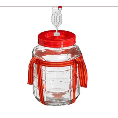 10 ltr Universalus stiklainis su užsukamu dangčiu