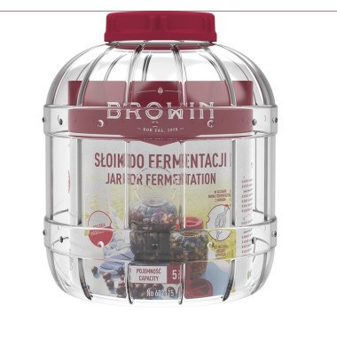 5ltr. Plastikinis daugiafunkcis indas fermentacijai