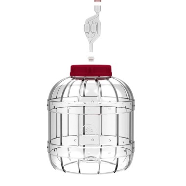 8ltr. Plastikinis daugiafunkcis indas fermentacijai
