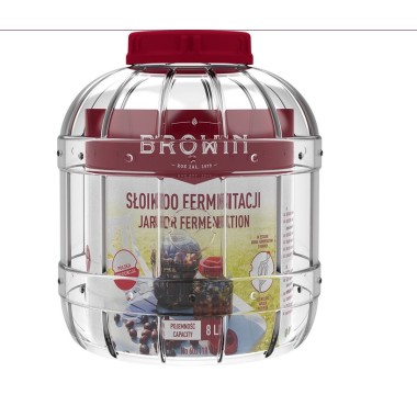 8ltr. Plastikinis daugiafunkcis indas fermentacijai