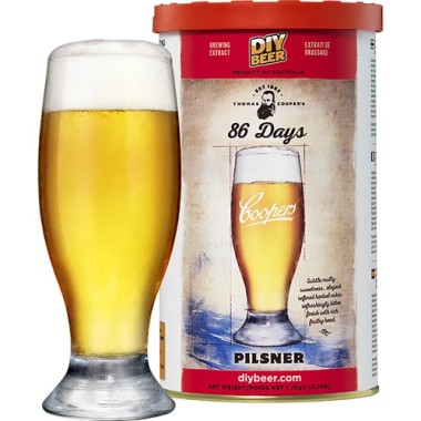 Šviesus Coopers " 86 DAYS PILSNER "