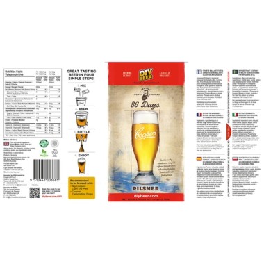 Šviesus Coopers " 86 DAYS PILSNER "
