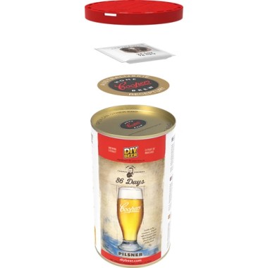 Šviesus Coopers " 86 DAYS PILSNER "
