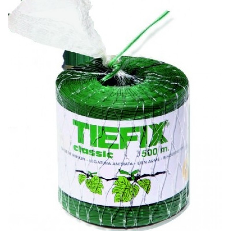 TIEFIX PLASTIC Plastikinis raištis augalams 250m